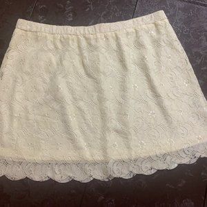 NWOT Umgee Little Lace Skirt